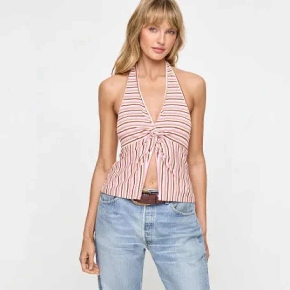 NWT Callie halter top by L space XL